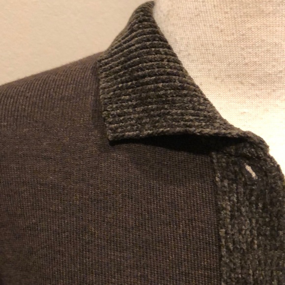 EUC ITALIAN CHOCOLATE BROWN SWEATER BY VICTOIRE - Picture 2 of 6